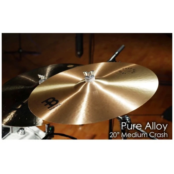 Platillo Medium Crash 20' Meinl Pure Alloy Pa20mc