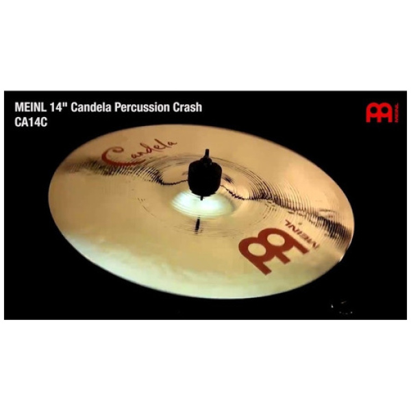 Platillo Percussion Crash Meinl Ca14c Candela 14'