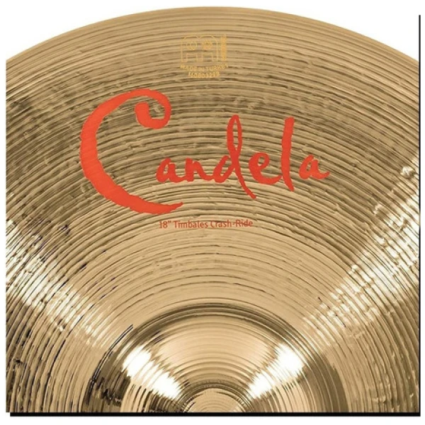 Platillo Percussion Crash Ride Meinl Ca18cr Candela 18'