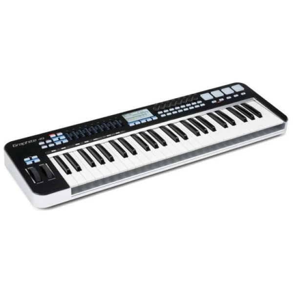 Teclado Controlador Midi Samson Kgr49 Usb Graphite 49 Teclas