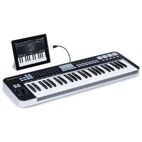 Teclado Controlador Midi Samson Kgr49 Usb Graphite 49 Teclas