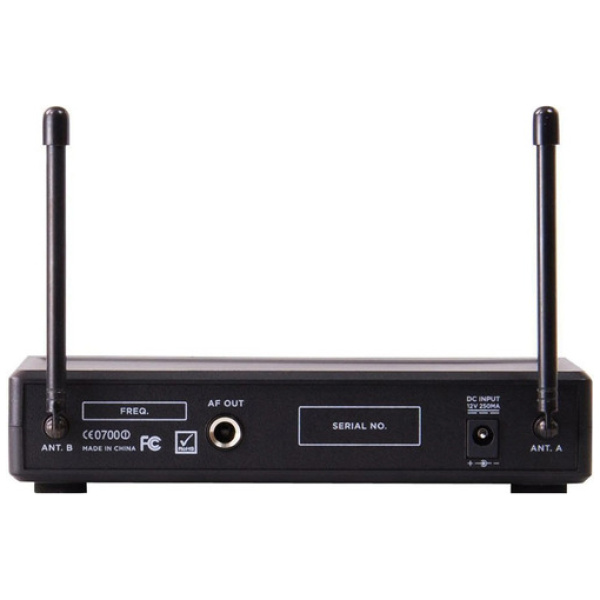 Set 2 Microfonos Inalámbricos Gemini Uhf-02m-s34