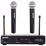 Set 2 Microfonos Inalámbricos Gemini Uhf-02m-s34