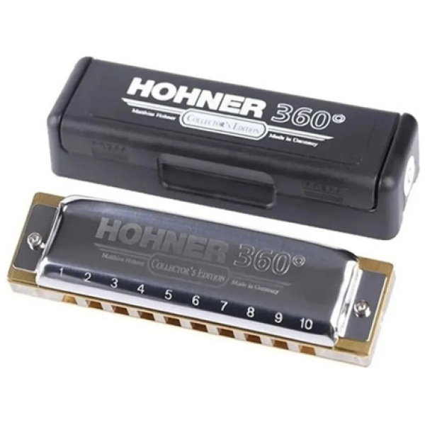 Set Armónica Hohner 360 C/estuche + Little Lady Colgante