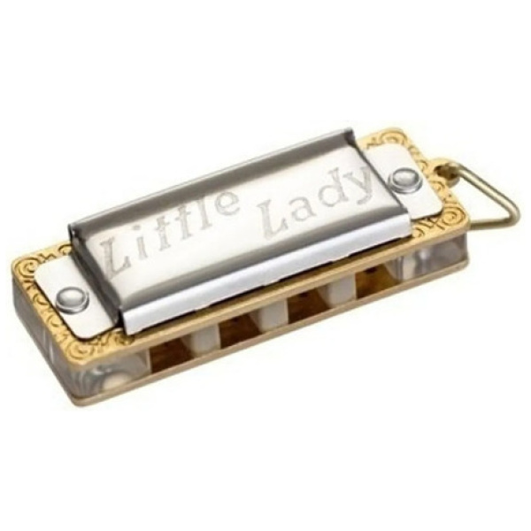 Set Armónica Hohner 360 C/estuche + Little Lady Colgante