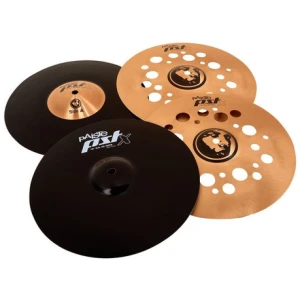 Set Platillos Paiste Pstx Djs45 Djset Hihat/crash/ride