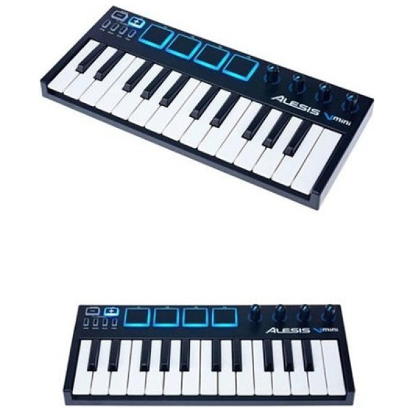 Teclado Controlador Midi Alesis V Mini 25 Mini Teclas Usb