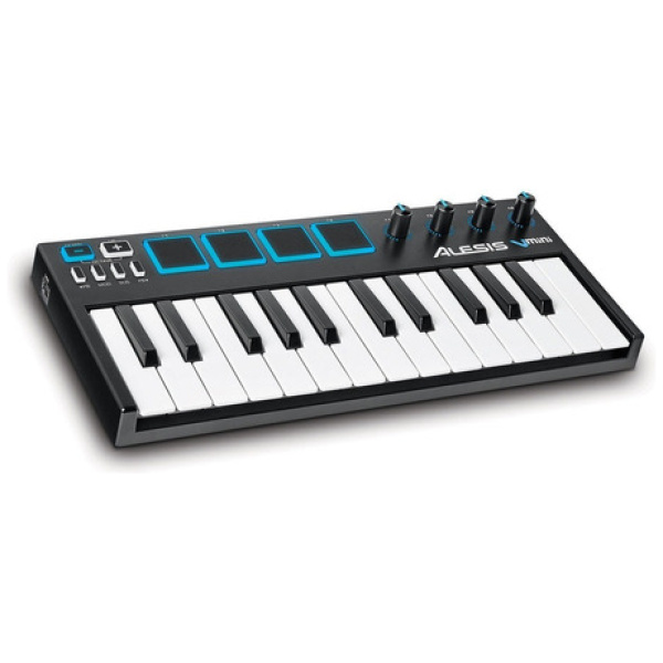 Teclado Controlador Midi Alesis V Mini 25 Mini Teclas Usb