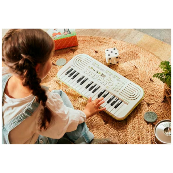 Teclado Infantil Casio 32 Mini Teclas Portátil Sa-50