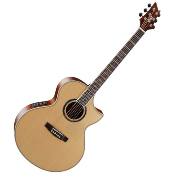 Guitarra Electroacústica CortGuitars Barítono NDX-BARITONE-NS