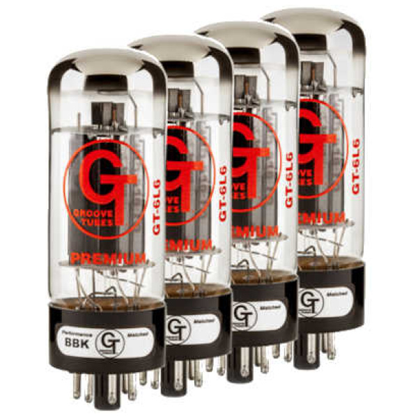 Válvula Fender GT-6L6-GE-Q-M Groove Tubes Rango Bajo (x4 unidades)