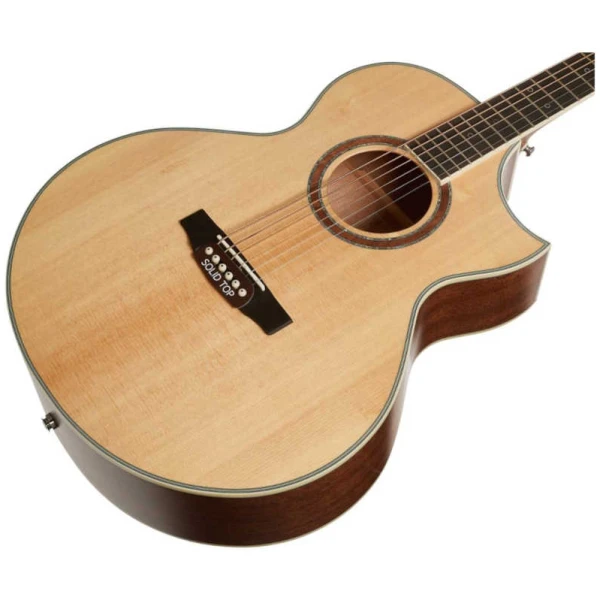 Guitarra Electroacústica CortGuitars Barítono NDX-BARITONE-NS