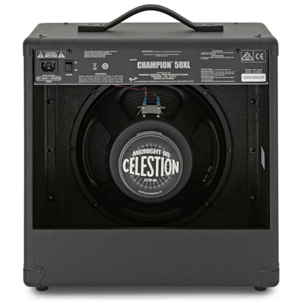 Amplificador De Guitarra Fender Champion 50XL 50 Watts 1x12