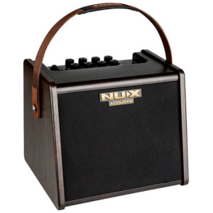Amplificador Acustico Nux Ac25 W Portátil C/ Bateria