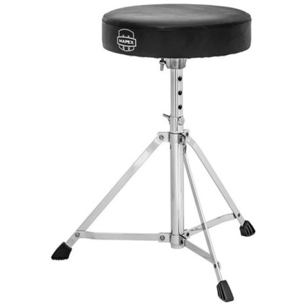 Banqueta Mapex T400 Redonda P/ Batería Pata Simple