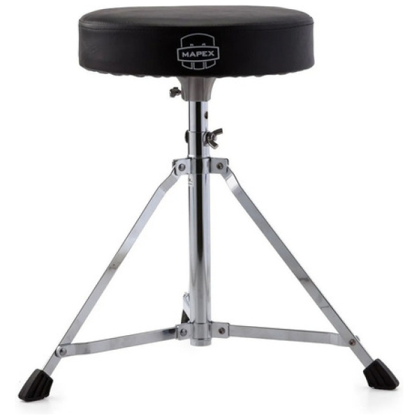 Banqueta Mapex T400 Redonda P/ Batería Pata Simple