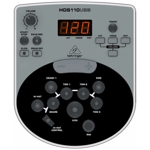 Batería Electrónica Behringer Xd80 Usb 175 Sonidos