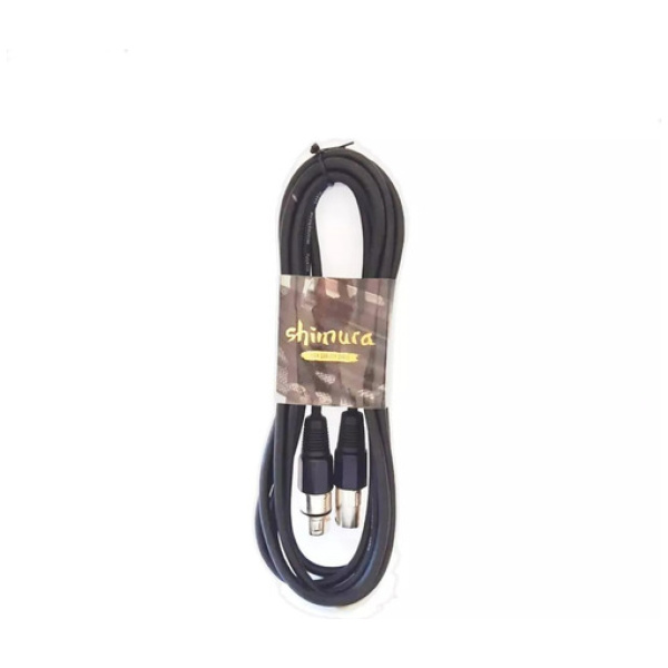 Cable Canon-canon Macho Hembra Xlr Shimura Mic2009-6 Mts