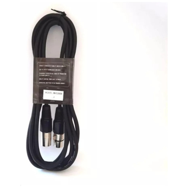 Cable Canon-canon Macho Hembra Xlr Shimura Mic2009-6 Mts