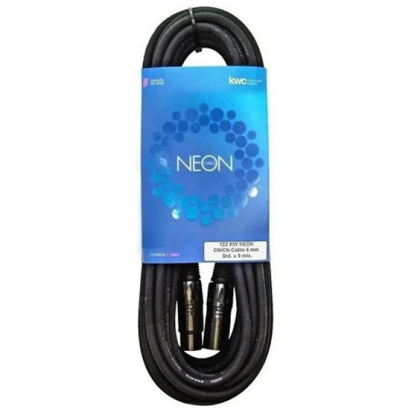 Cable Kw Kwc 122 Canon Xlr - Macho A Hembra - 9 Mts + Gtia