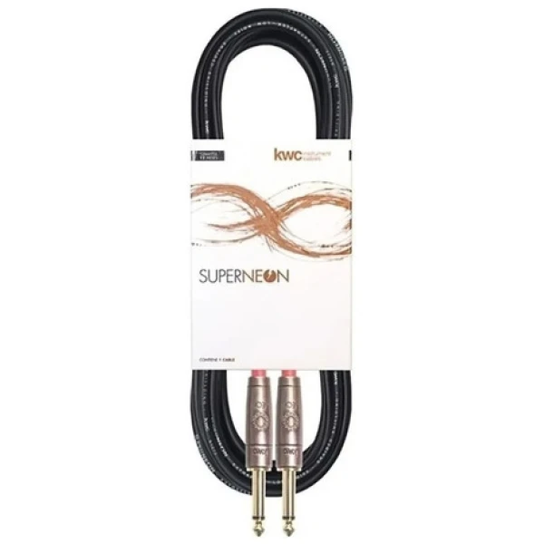Cable Kwc Super Neon 195 Plug/plug 6m Ergonomico Negro