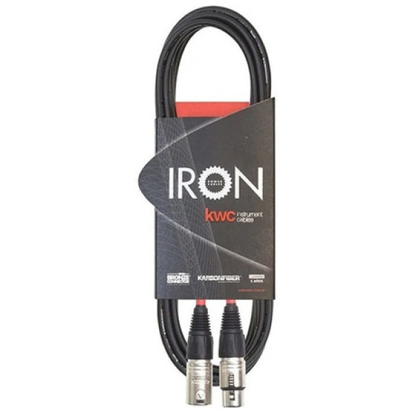 Cable Micrófono Kwc Iron 240 Canon XLR Standard 1.5 Mts