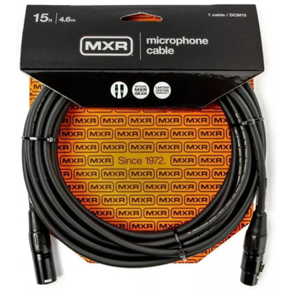 Cable Xlr Mxr Dcm15 Canon/canon 4,6 Mts Micrófono