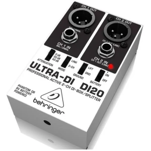 Caja Directa Activa Behringer Ultra - Di20 Stereo 48v
