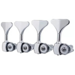 Clavijero P/ Bajo 4 Cuerdas Shimura 342c-b2c 2+2 Cromado