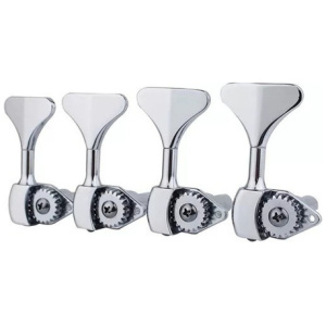 Clavijero P/ Bajo 4 Cuerdas Shimura 342c-b2c 2+2 Cromado