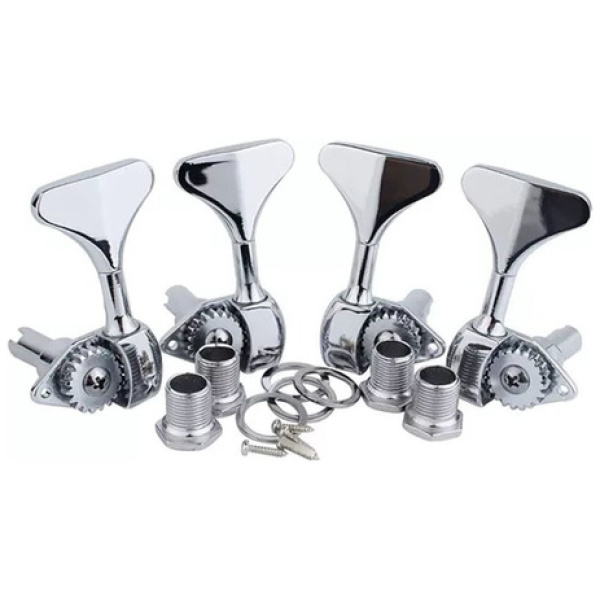 Clavijero P/ Bajo 4 Cuerdas Shimura 342c-b2c 2+2 Cromado