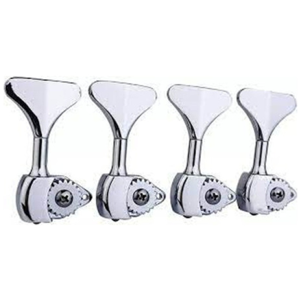 Clavijero P/ Bajo 4 Cuerdas Shimura 342c-b2c 2+2 Cromado