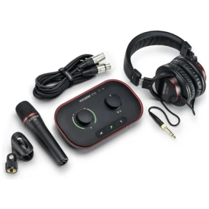 Combo P/ Podcast Focusrite Vocaster One Studio