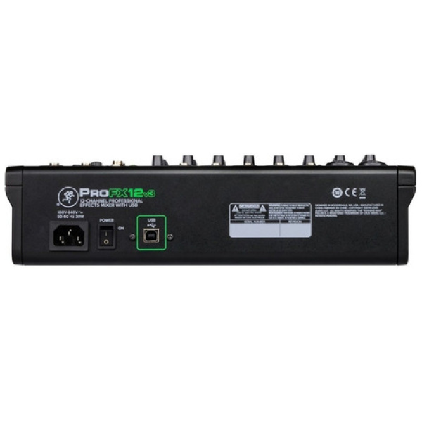 Consola Mackie Pro Fx12 V3 Mixer 12 Canales Usb Efectos