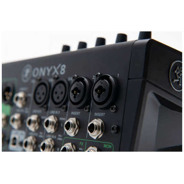 Consola Mixer 8 Canales Mackie Onyx8 Analógica Usb Sd Bt