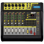 Consola Mixer Skp Vz60 Vz-60 Ii Potenciada 6 Canales Usb