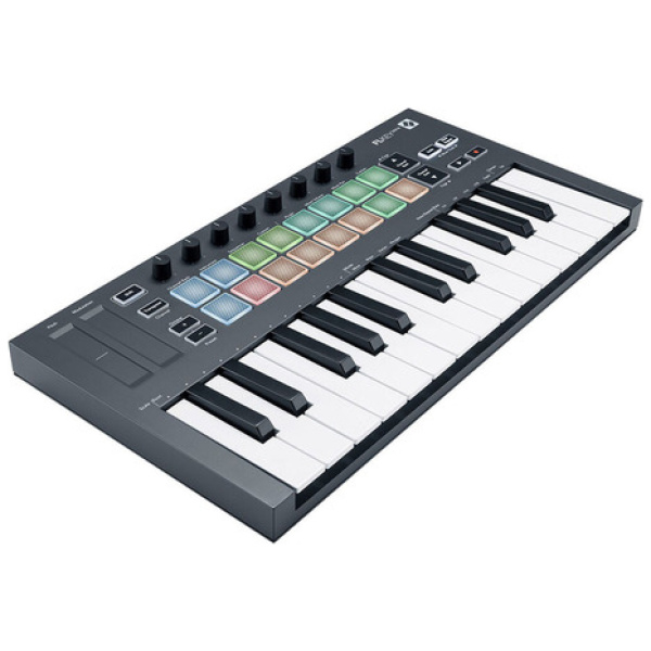 Teclado Controlador Midi Novation Fl Key Mini Portátil 25 Teclas