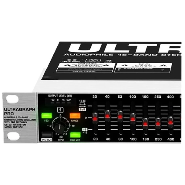Ecualizador Behringer Fbq1502 Hd Eq Grafico 15 Bandas
