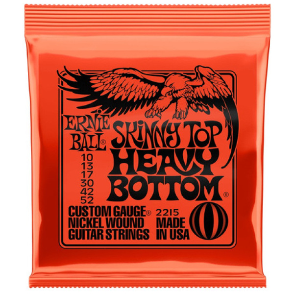 Encordado Ernie Ball Guitarra Electrica P02215 Cuerdas 10-52 Skinny
