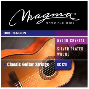 Encordado Magma Cuerdas Guitarra Clásica Gc120 Tensión Alta