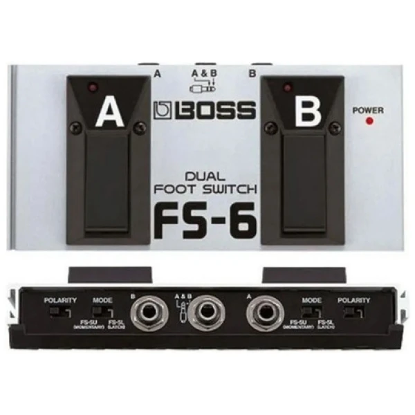 Footswitch Boss Fs6 Doble Dual Foot Switch