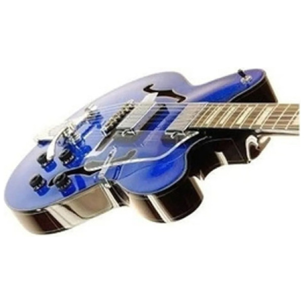 Guitarra Eléctrica De Caja Ibanez Afd75t Hollow C/ Bigsby
