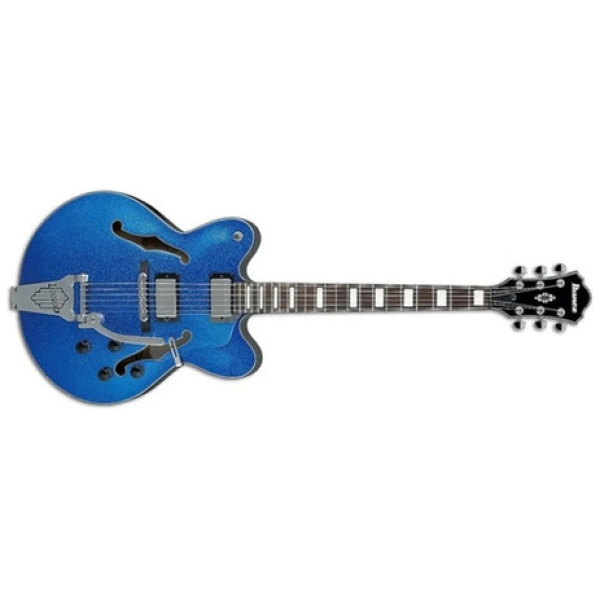 Guitarra Eléctrica De Caja Ibanez Afd75t Hollow C/ Bigsby