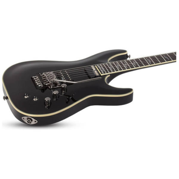 Guitarra Eléctrica Schecter C1 Frs Blackjack Floyd