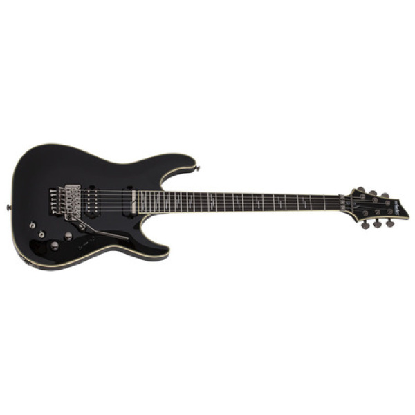 Guitarra Eléctrica Schecter C1 Frs Blackjack Floyd