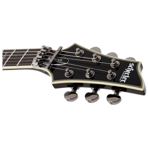 Guitarra Eléctrica Schecter C1 Frs Blackjack Floyd