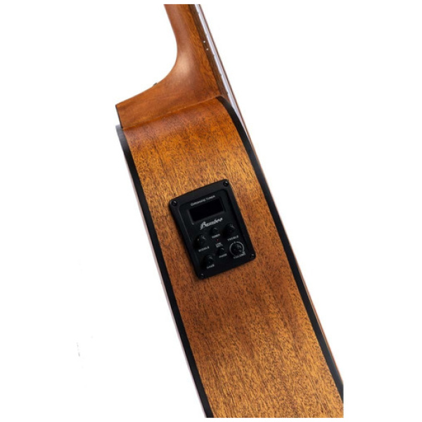 Guitarra Electroacústica Bamboo Ga-40-spruce-q C/ Funda