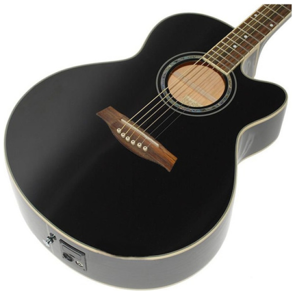 Guitarra Electroacústica Con Corte Ibanez Ael10 E
