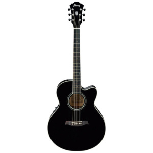 Guitarra Electroacústica Con Corte Ibanez Ael10 E