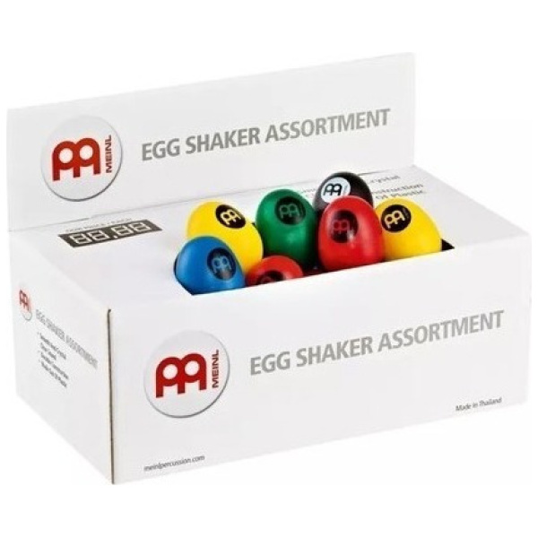 Huevos Shaker Meinl Esset X 6 Unidades Colores Surtidos